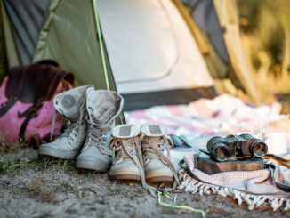 Zelten auf dem Campingplatz