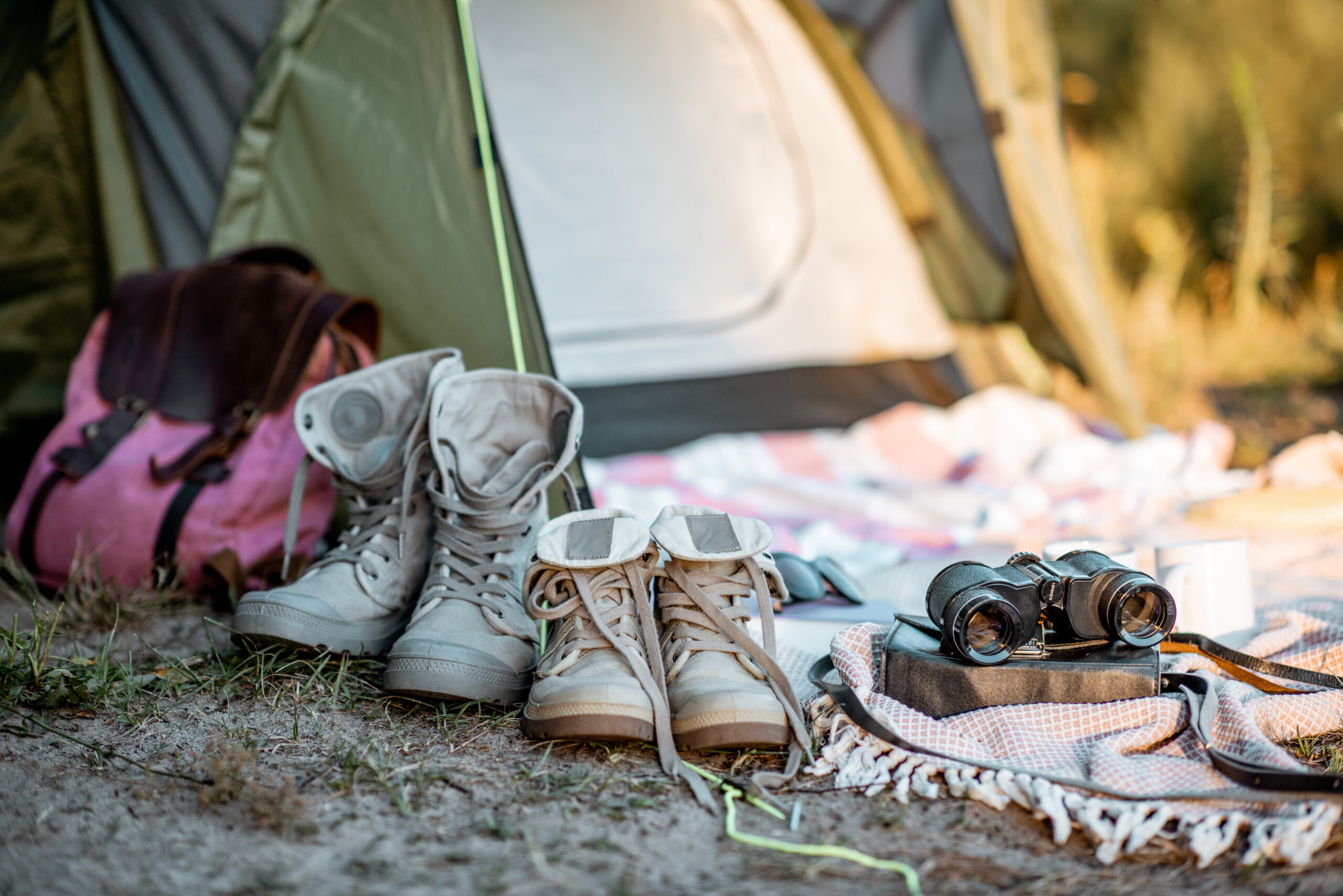 Zelten auf dem Campingplatz