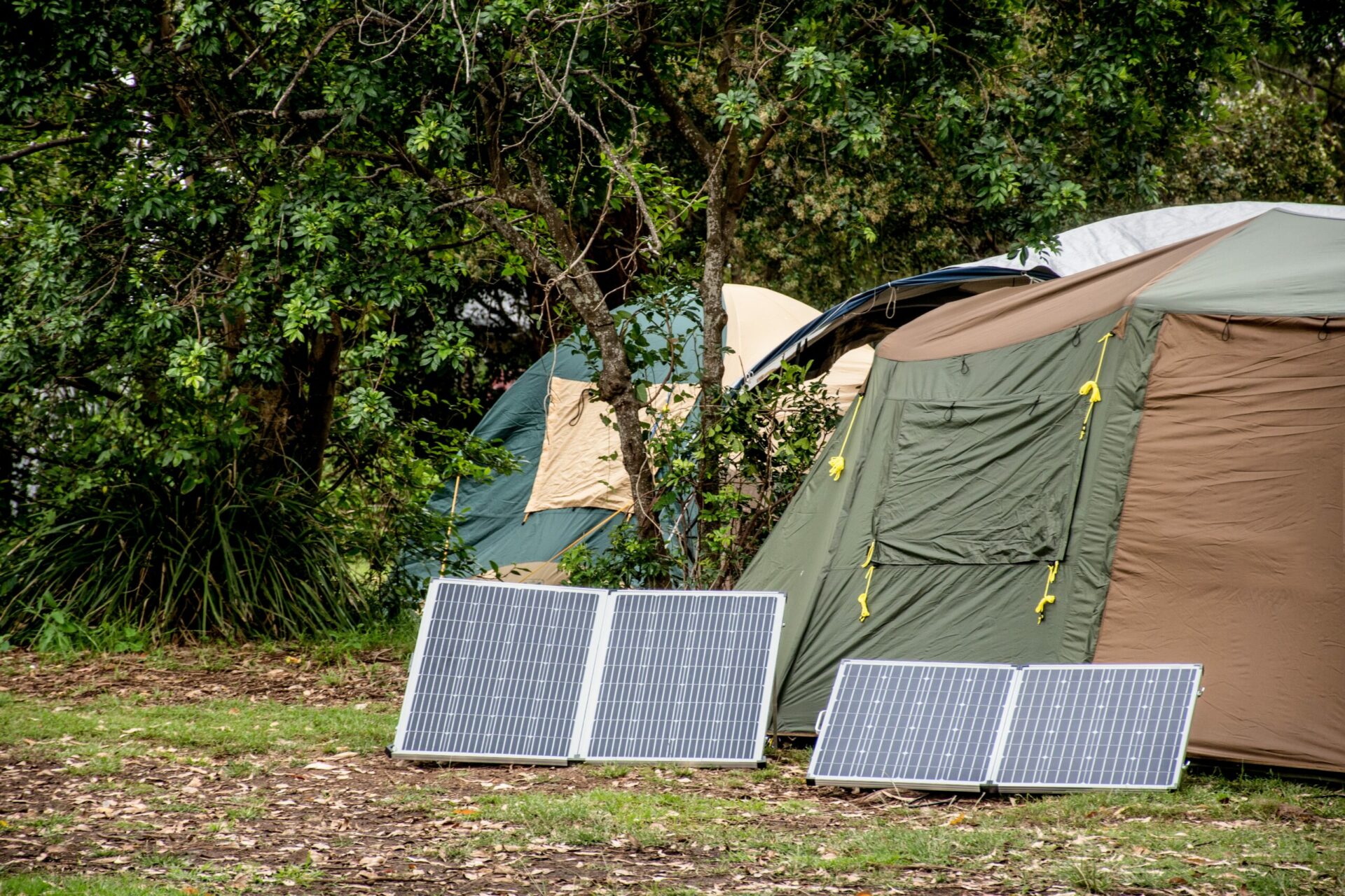 solar panel camping